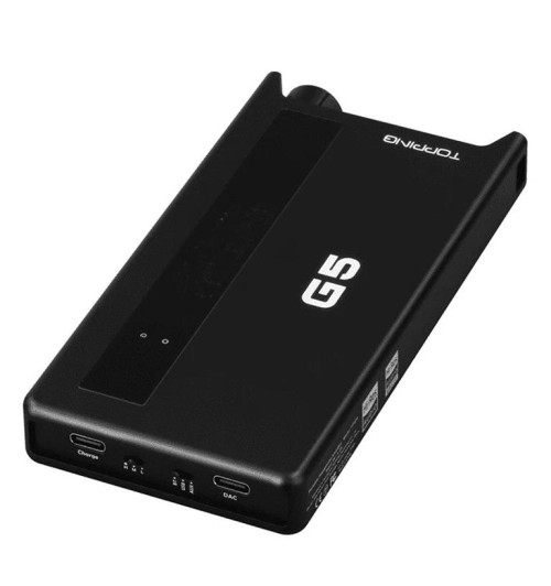 Topping G5 - Przenośny wzmacniacz słuchawkowy i DAC