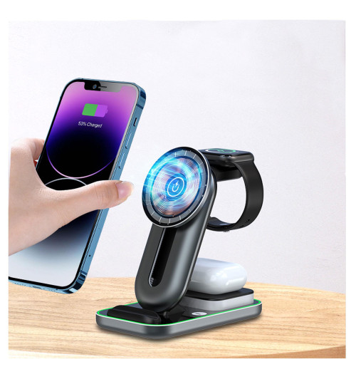 WireWay CHA4IN1PWR - Ładowarka indukcyjna 4 w 1 z zasilaczem