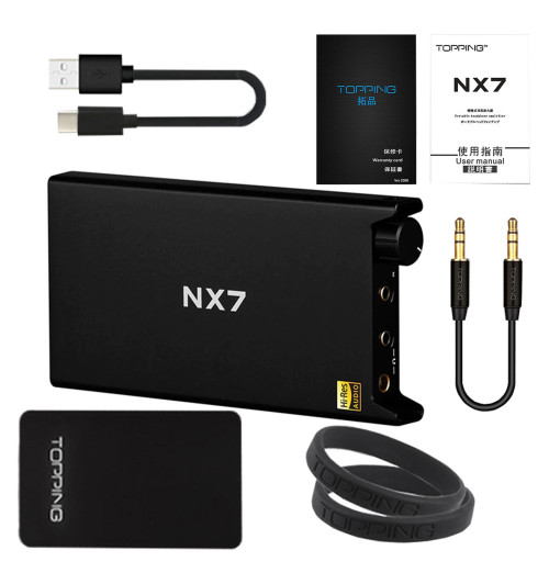 Topping NX7 - Przenośny wzmacniacz słuchawkowy