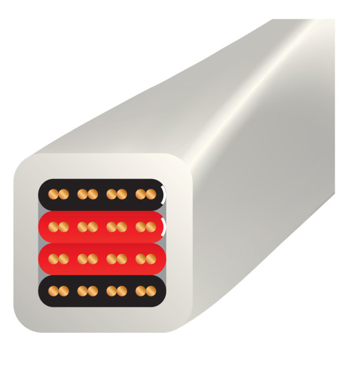 WireWorld Luna 8 (LUB) - kabel głośnikowy Bi-Wire