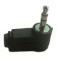 Wtyk mini Jack 3,5 mm stereo kątowy