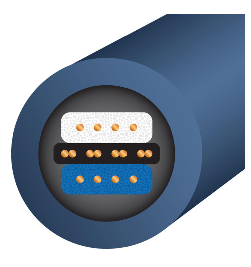 WireWorld Oasis 8 (OSW) - kabel subwooferowy "Y"