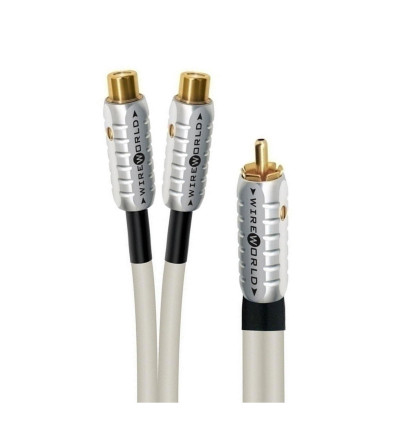 WireWorld Solstice 8 (SOIYFMM) - Adapter "Y" RCA F-MM