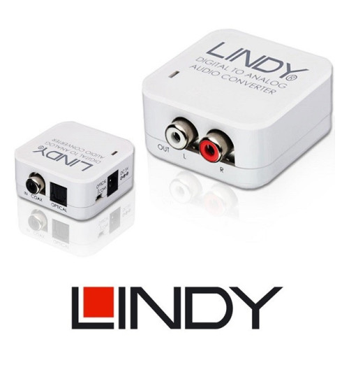 Konwerter cyfrowo-analogowy Lindy 70408