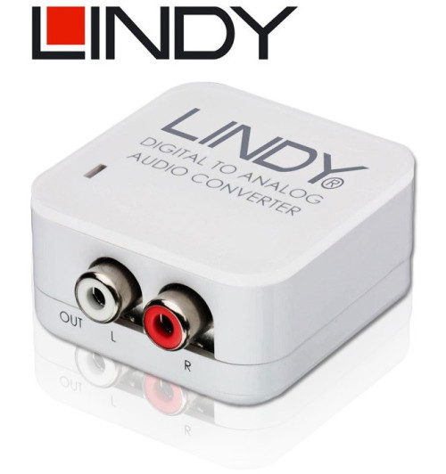 Konwerter cyfrowo-analogowy Lindy 70408