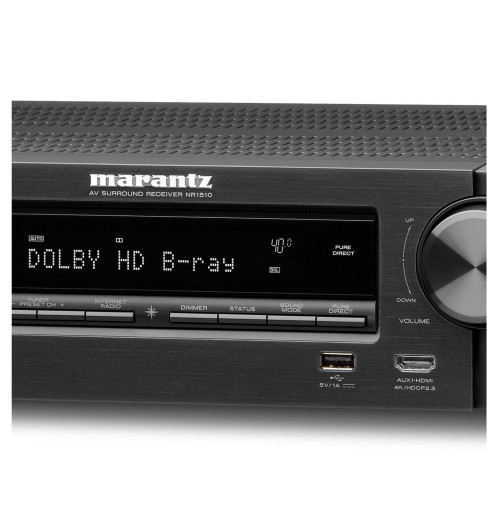 Marantz NR1510 - amplituner kina domowego z HEOS, AirPlay i Alexa