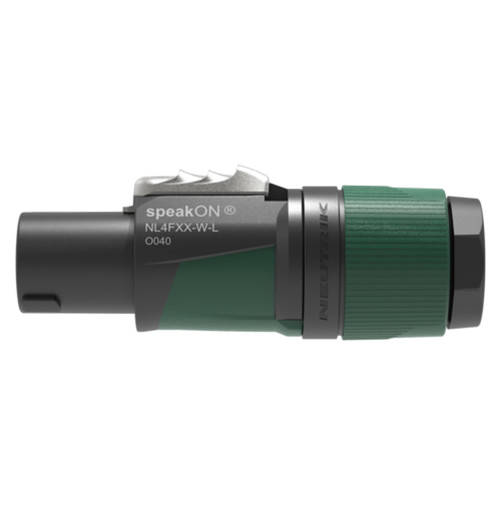 Neutrik NL4FXX-W-L - złącze speakON na przewód o średnicy 10 - 16 mm
