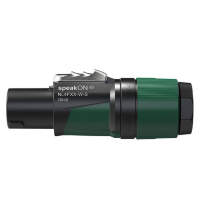 Neutrik NL4FXX-W-S - złącze speakON na przewód o średnicy 6 - 12 mm