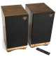 Zestaw kolumny podstawkowe Klipsch The Sixes Walnut + standy Taga Harmony TSS-96G
