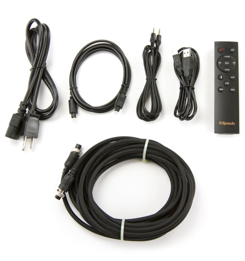 Zestaw kolumny podstawkowe Klipsch The Sixes Walnut + standy Taga Harmony TSS-96G