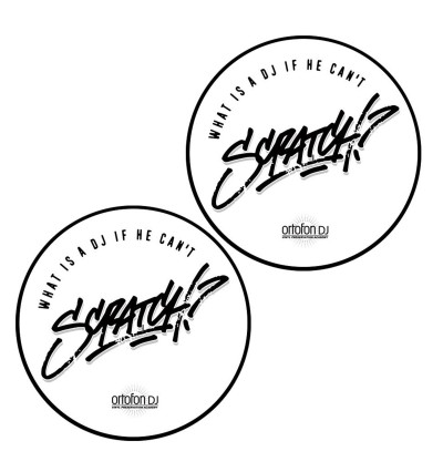 Ortofon Slipmat Scratch - slipmata do gramofonów 2 szt.