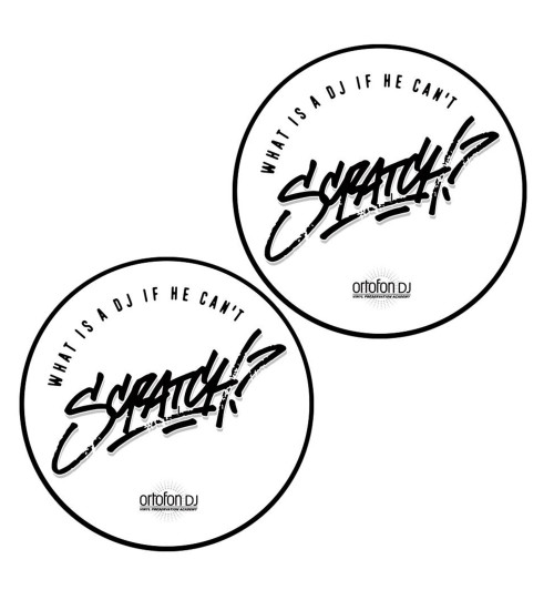 Ortofon Slipmat Scratch - slipmata do gramofonów 2 szt.