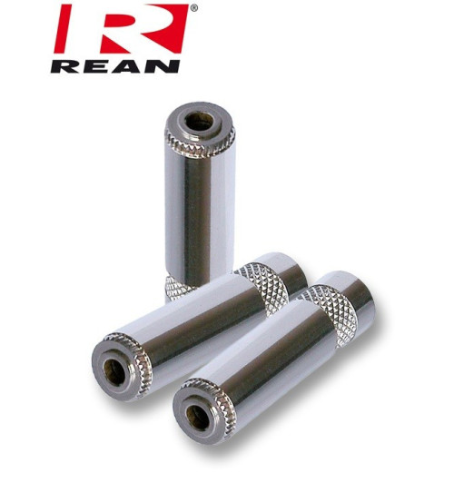 Niklowane Gniazdo mini Jack 3.5mm STEREO REAN / Neutrik NYS-240