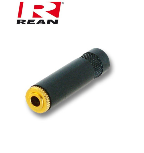 Pozłacane Gniazdo mini Jack 3.5mm STEREO REAN / Neutrik NYS 240BG