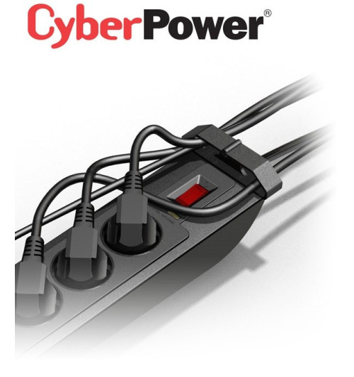 Listwa zasilająca 6 gniazd 1.8m CyberPower SB0601BA-FR