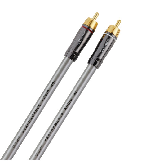 QED Performance Audio 40i QE6111 - Kabel 2 RCA - 2 RCA - 0.6m