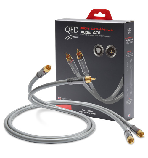QED Performance Audio 40i QE6115 - Kabel 2 RCA - 2 RCA - 2m