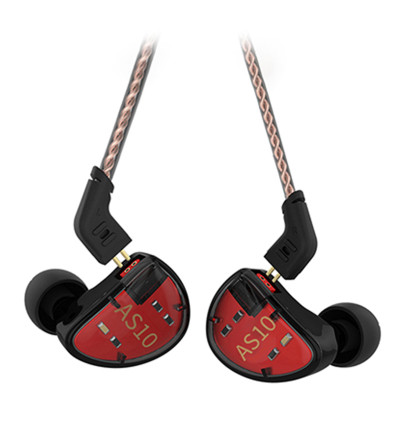 KZ AS10 - przewodowe słuchawki dokanałowe