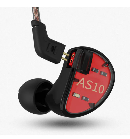 KZ AS10 - przewodowe słuchawki dokanałowe