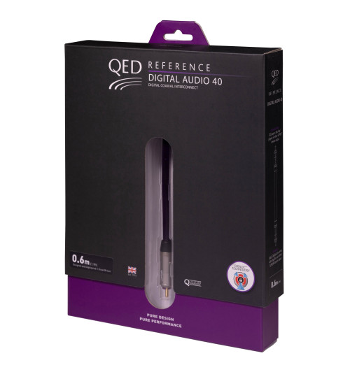 QED QE3212 Reference Digital Audio - Kabel koaksjalny Coaxial 1RCA CINCH - 1m