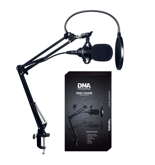 DNA DNC GAME - mikrofon pojemnościowy XLR zestaw