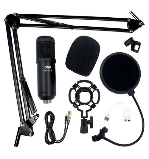 DNA DNC GAME - mikrofon pojemnościowy XLR zestaw