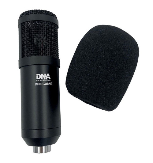 DNA DNC GAME - mikrofon pojemnościowy XLR zestaw