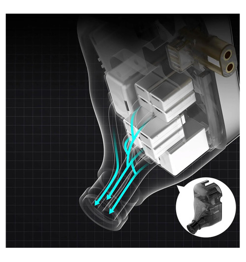 KZ AS24 Standard - zbalansowane armaturowe słuchawki dokanałowe IEM