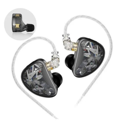 KZ AS24 Tuning - zbalansowane armaturowe słuchawki dokanałowe IEM z tunerem