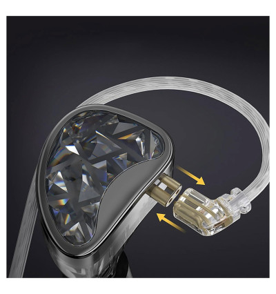 KZ AS24 Tuning - zbalansowane armaturowe słuchawki dokanałowe IEM z tunerem