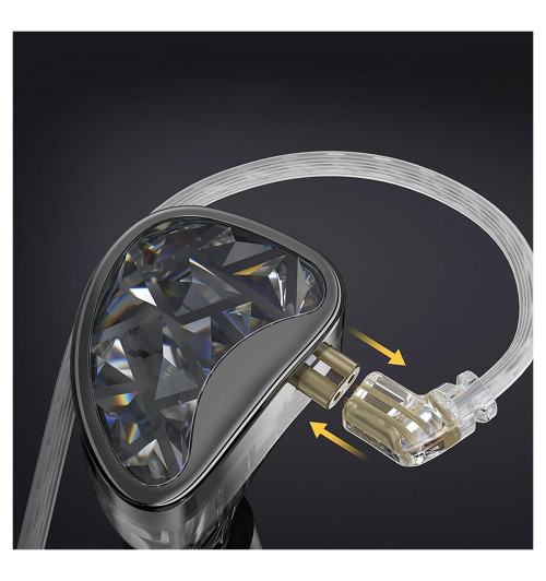 KZ AS24 Tuning - zbalansowane armaturowe słuchawki dokanałowe IEM z tunerem