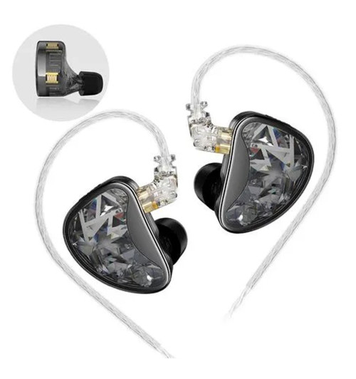 KZ AS24 Tuning - zbalansowane armaturowe słuchawki dokanałowe IEM z tunerem