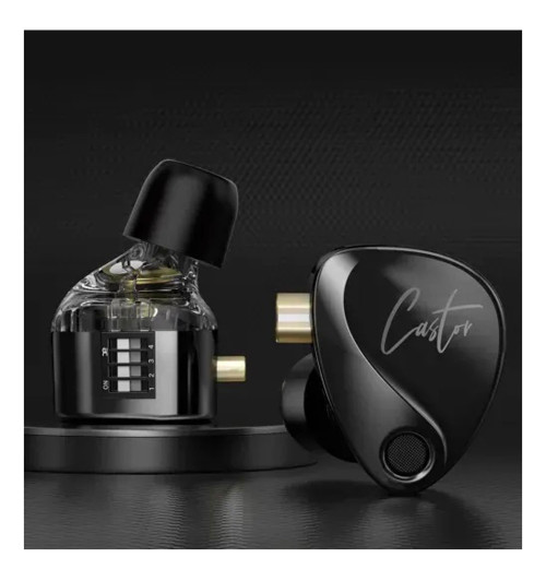 KZ Castor Harman Target with Improved Bass Version - regulowane słuchawki dokanałowe IEM