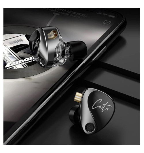 KZ Castor Harman Target with Improved Bass Version - regulowane słuchawki dokanałowe IEM