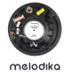 Głośniki instalacyjne do zabudowy Melodika BLI6 (komplet 2 sztuk)