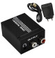 Konwerter audio DAC Toslink SPDIF / Coaxial do 2 x RCA - WireWay WW420201