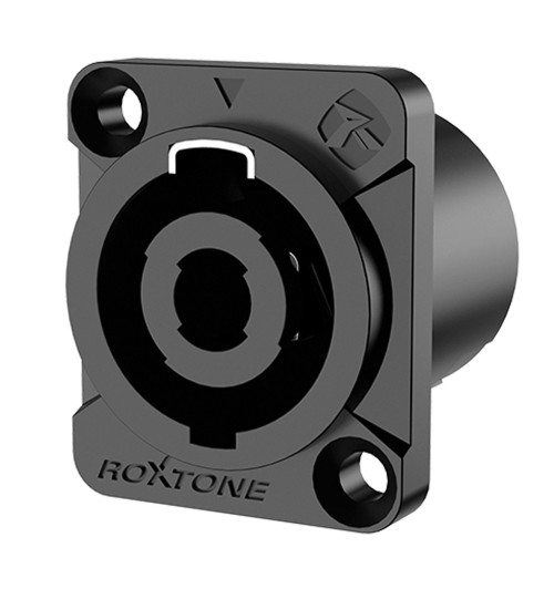 Roxtone RS4MD-T - gniazdo głośnikowe 4PIN Czarne