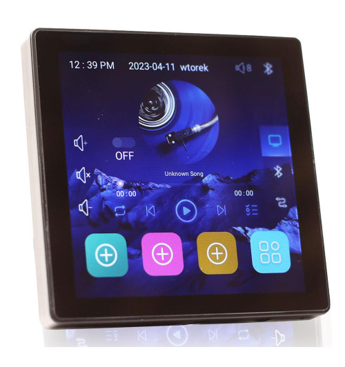 Tonsil WS-65 + 4x ZGSU 205S - zestaw odtwarzacz ścienny + cztery głośniki