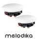 Głośniki instalacyjne do zabudowy Melodika BLI6 (komplet 2 sztuk)