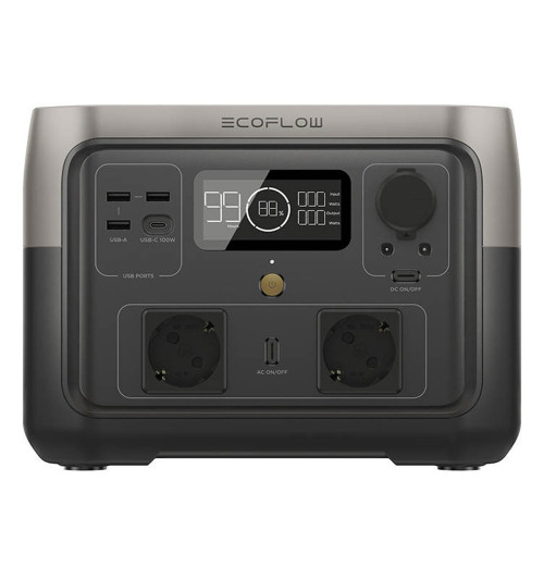 EcoFlow River 2 Max - przenośna stacja zasilania 512 Wh