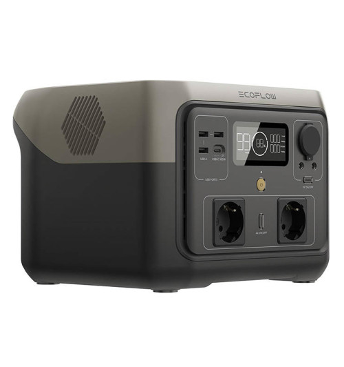 EcoFlow River 2 Max - przenośna stacja zasilania 512 Wh