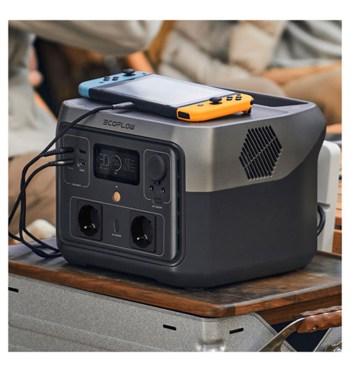 EcoFlow River 2 Max - przenośna stacja zasilania 512 Wh