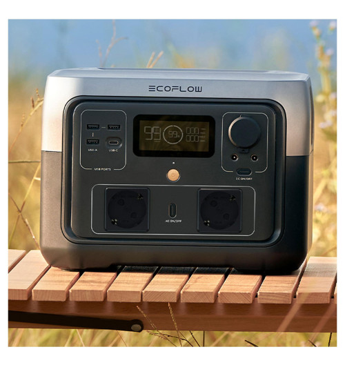 EcoFlow River 2 Max - przenośna stacja zasilania 512 Wh