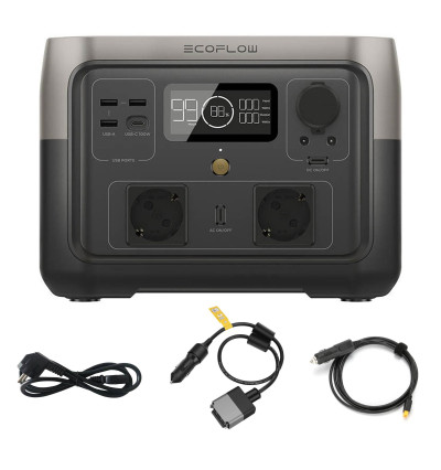 EcoFlow River 2 Max - przenośna stacja zasilania 512 Wh