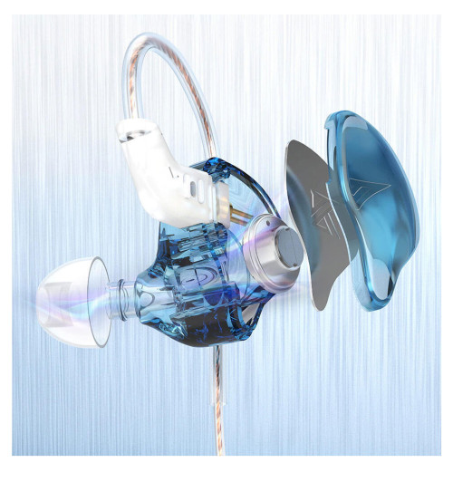 KZ EDC - Słuchawki dokanałowe / monitory IEM Hi-Res