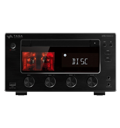 Taga Harmony HTR-1000CD v.3 - wzmacniacz hybrydowy z odtwarzaczem CD, USB, Bluetooth