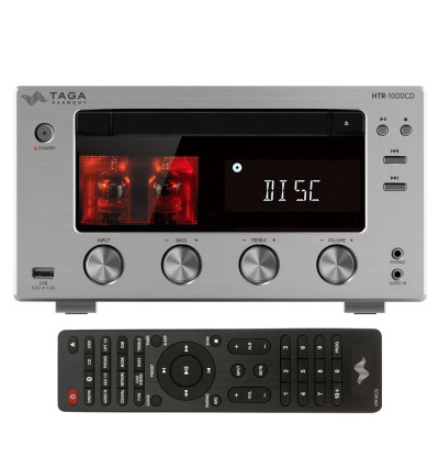 Taga Harmony HTR-1000CD v.3 - wzmacniacz hybrydowy z odtwarzaczem CD, USB, Bluetooth