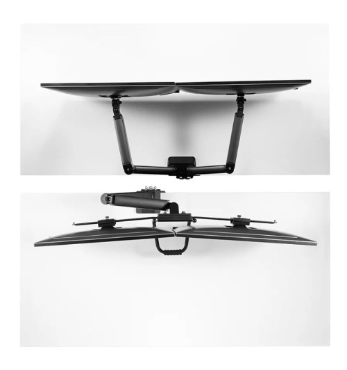 Neomounts DS75-450 - uchwyt biurkowy do dwóch monitorów 17 - 32"