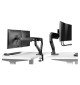 Neomounts DS75-450 - uchwyt biurkowy do dwóch monitorów 17 - 32"