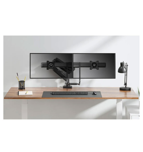 Neomounts DS75-450 - uchwyt biurkowy do dwóch monitorów 17 - 32"